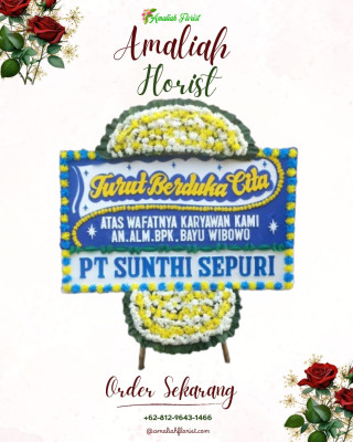 Papan Bunga Duka di Sembakung Atulai
